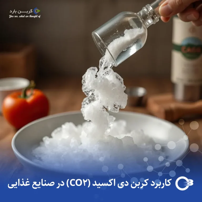 کاربرد کربن دی اکسید در صنایع غذایی