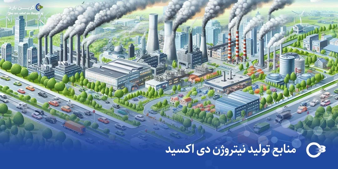 منابع تولید نیتروژن دی اکسید