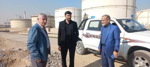 گزارش بازدید اعضای هیئت‌ مدیره از پروژه احداث خط خوراک کارخانه کربن بارد